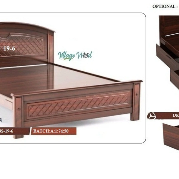VAF EBS196 KING BED - 78*72 Optional : Side Storage ; 4500(1pcs)