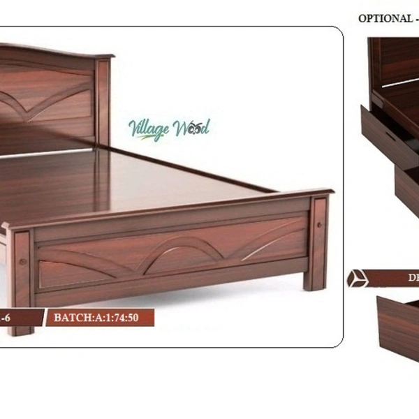 VAF EBS 116 KING BED - 78*72 Optional : Side Storage ; 4500(1pcs)