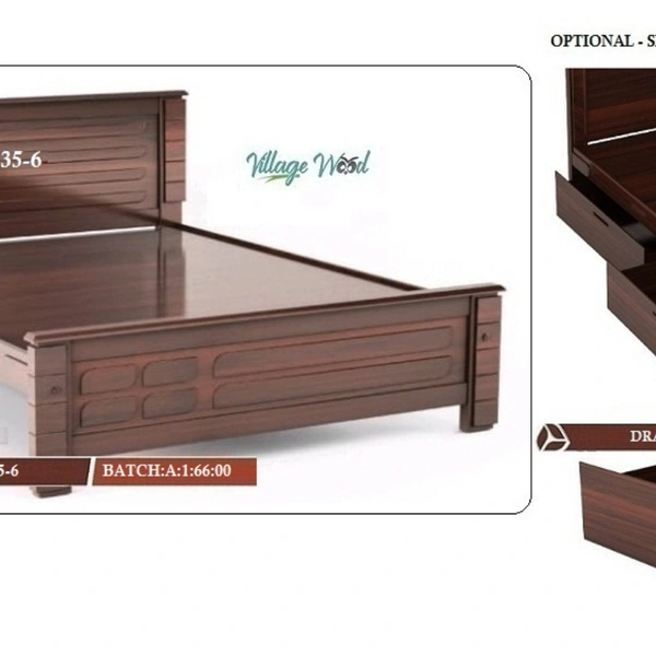 VAF EBS 356 KING BED - 78*72 Optional : Side Storage ; 4500(1pcs)
