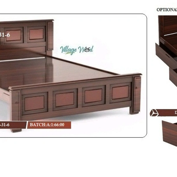 VAF EBS316 KING BED - 78*72 Optional : Side Storage ; 4500(1pcs)