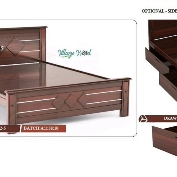 VAF EBS 425 QUEEN BED - 75*60 Optional : Side Storage ; 4500(1pcs)