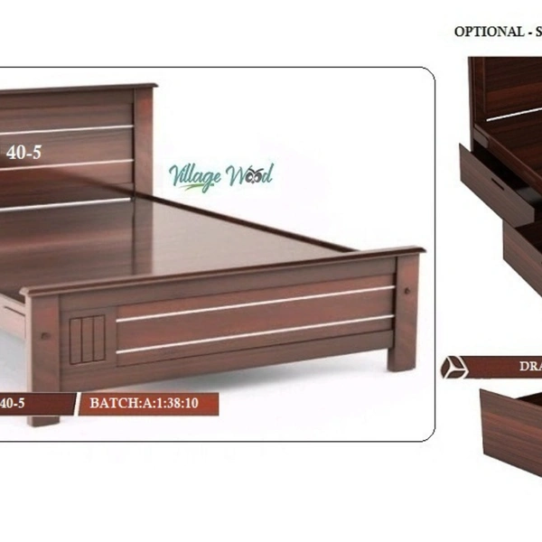 VAF EBS405 QUEEN BED - 75*60 Optional : Side Storage ; 4500(1pcs)