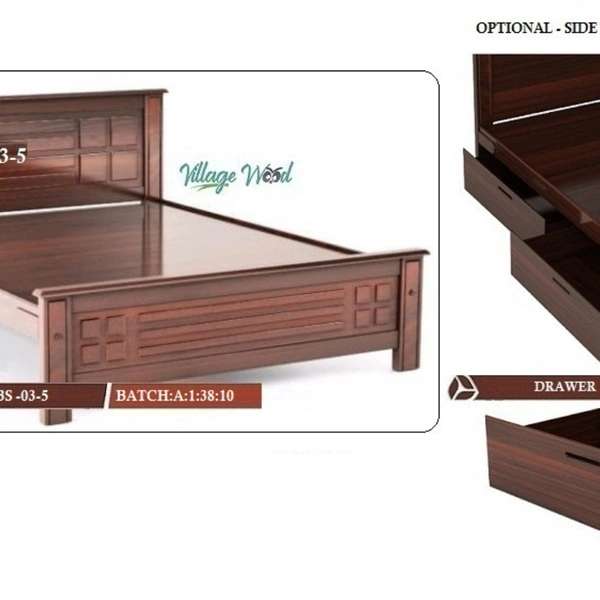 VAF EBS 035 QUEEN BED - 75*60 Extra Drawer : 4500(1pcs) OPTIONAL