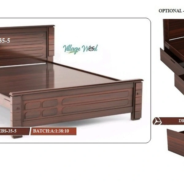 VAF EBS355 QUEEN BED - 75*60 Extra Drawer : 4500(1pcs) OPTIONAL