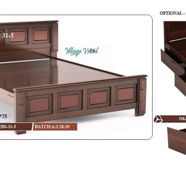 VAF EBS 315 QUEEN BED - 75*60 Extra Drawer : 4500(1pcs) OPTIONAL