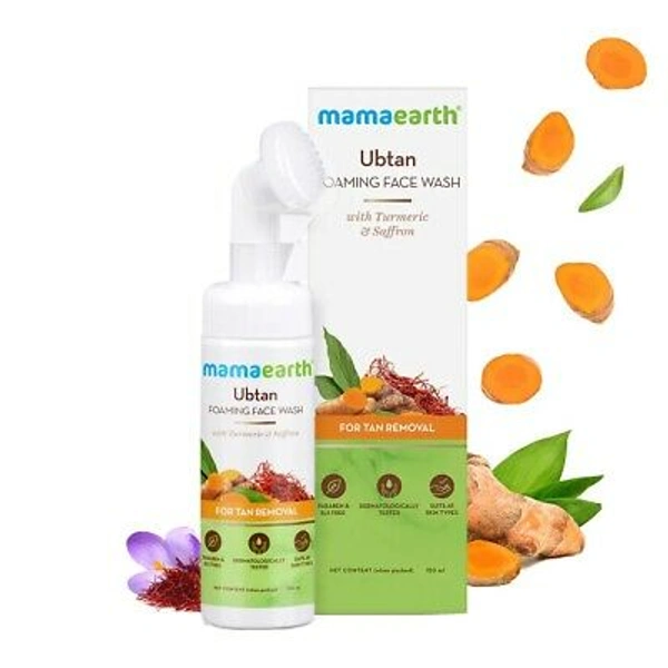 Mamaearth Ubtan Foaming Facewash  - 150ml