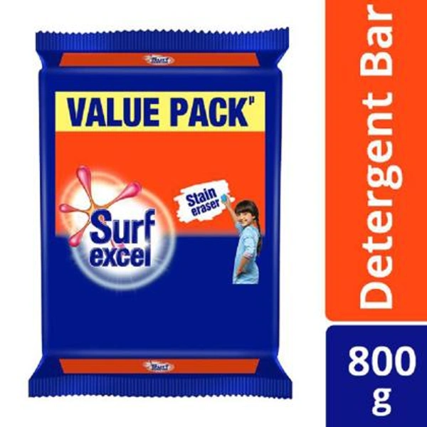 Surf Excel Detergent Bar 200g×4