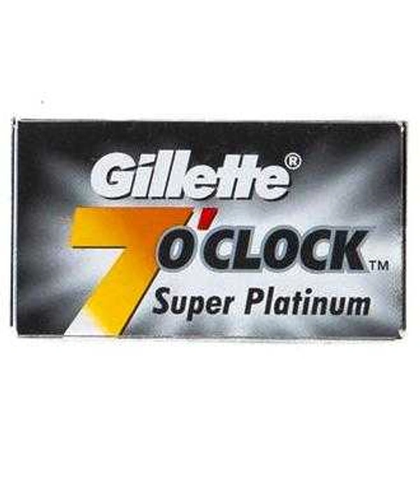 Gillette 7'o Clock Platinum Blade 