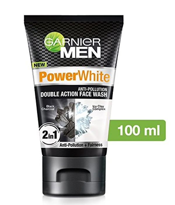 Garnier Men Powerwhite Facewash 100ml 