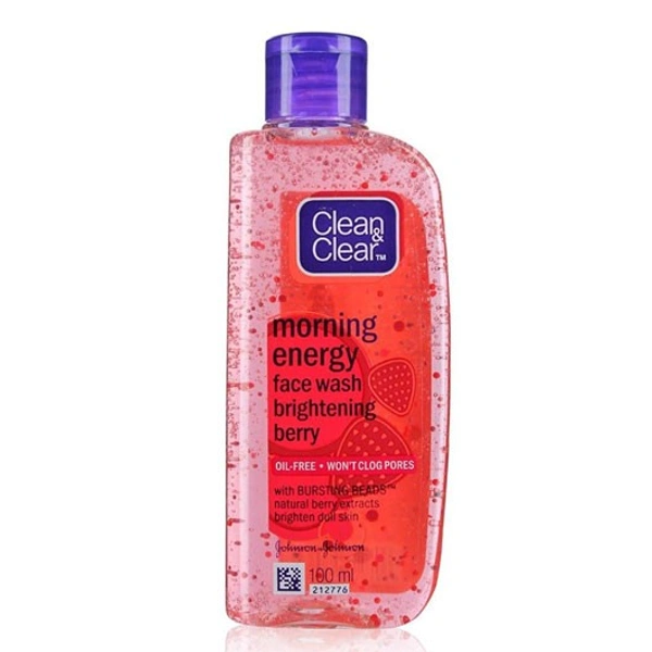 Clean & Clear Morning Energy Brightening Berry Facewash 100ml