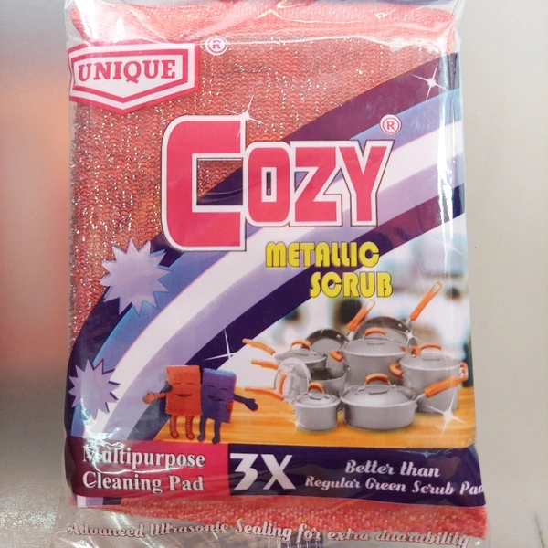 Unique Cozy Metallic Scrub ( A Must Use Product)
