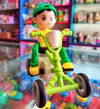 Green Cartoon Car 