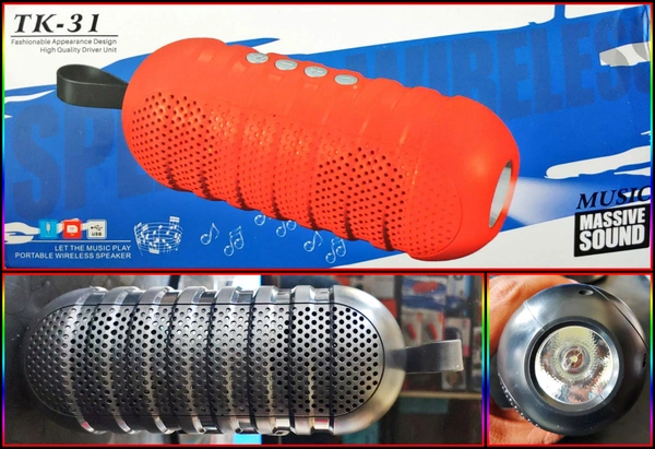 Bluetooth Speaker With Torch TK-31