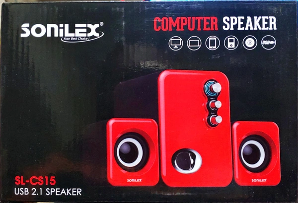 Sonilex Computer Speaker 2.1 CS15