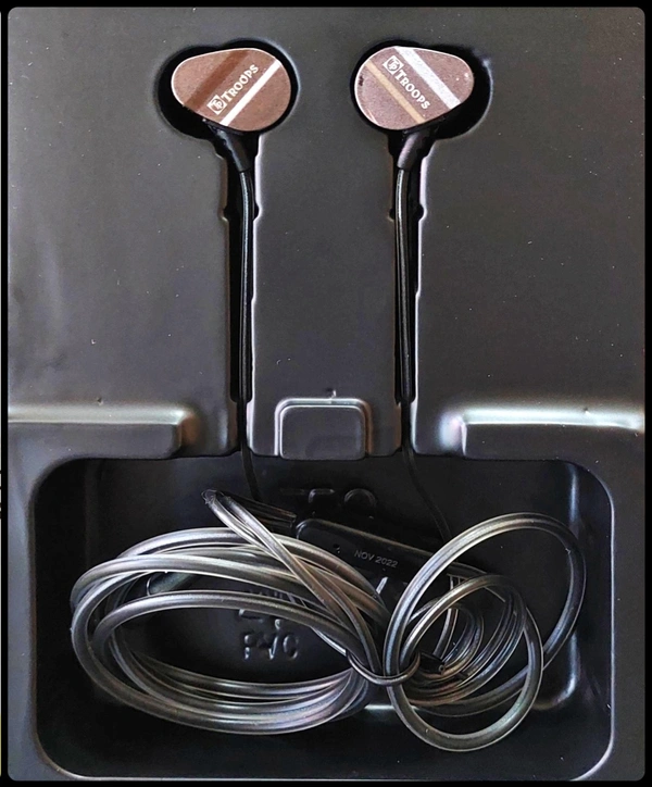 Troops Earphone 7099 (Warranty)