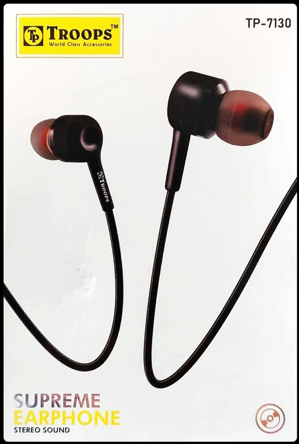 Troops Earphone 7130 (Warranty)