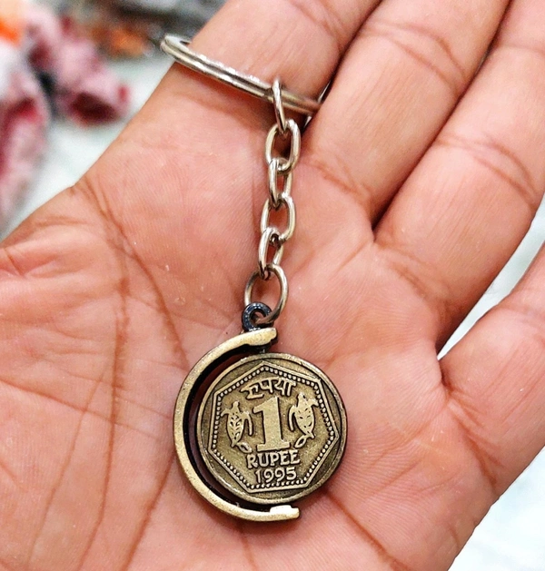 Ganesha Revolving Keychain