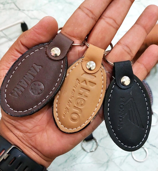 Bike & Car Lether Design Keychain Mix Brand