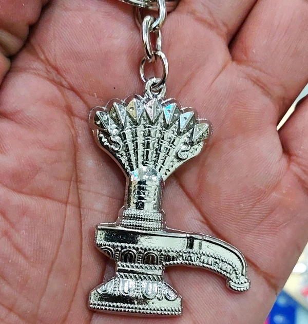 Metal Shiva Linga With Nag 