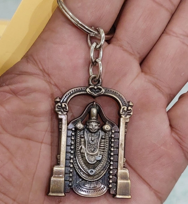 Lord Tirupati Balaji Keychain Metal
