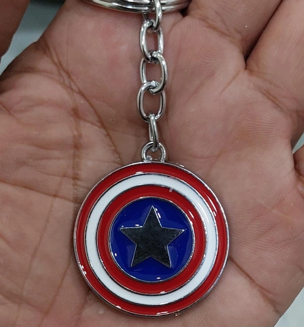 Camtain America Logo Metal