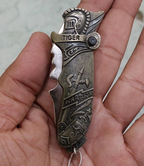 Metal Knife Metal Keychain