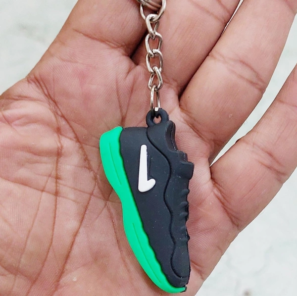 Shoe PVC Rubber Keychain