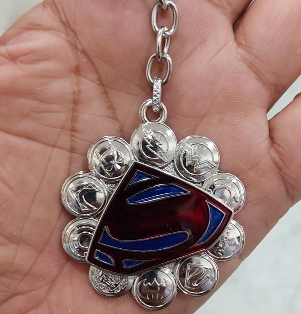 Superman Revolving Metal Keychain
