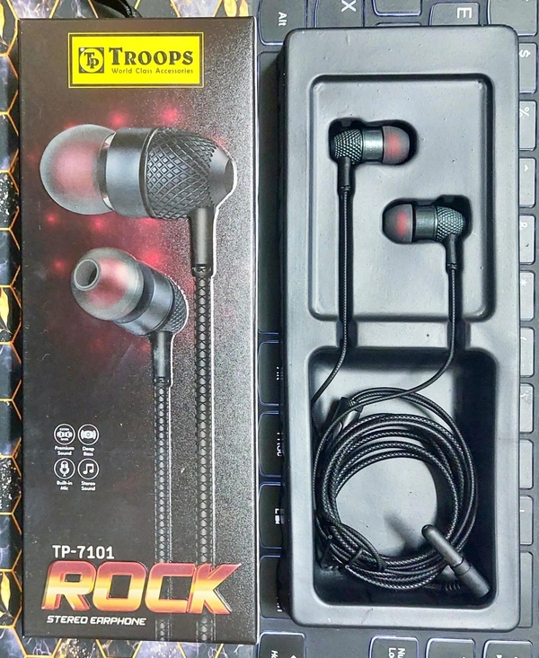Troops Earphone 7101 (Warranty)