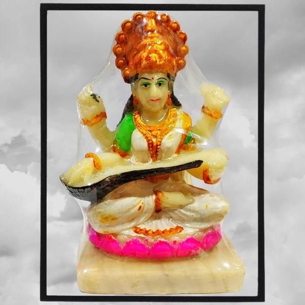 STA Saraswati Mata Marble D14 (6")