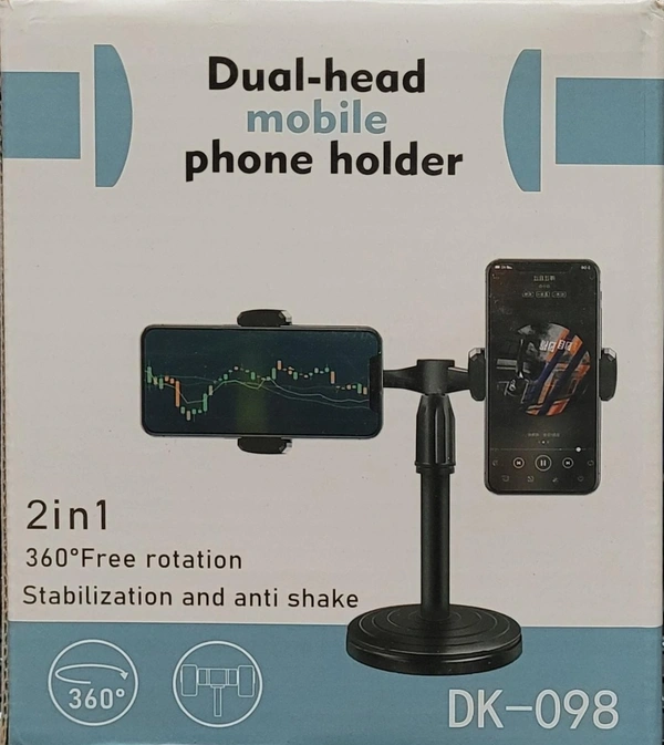 Dual Head Mobile Holder DK 098
