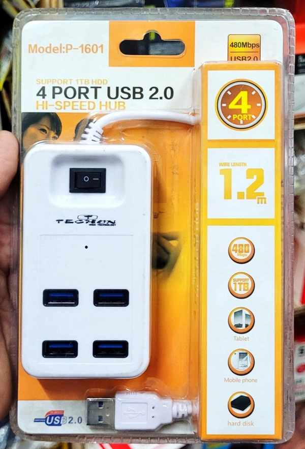 TECHON USB HUB 4Port 2.0 (1601)
