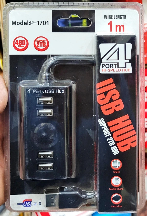 TECHON USB HUB 4Port 2.0 (1701)