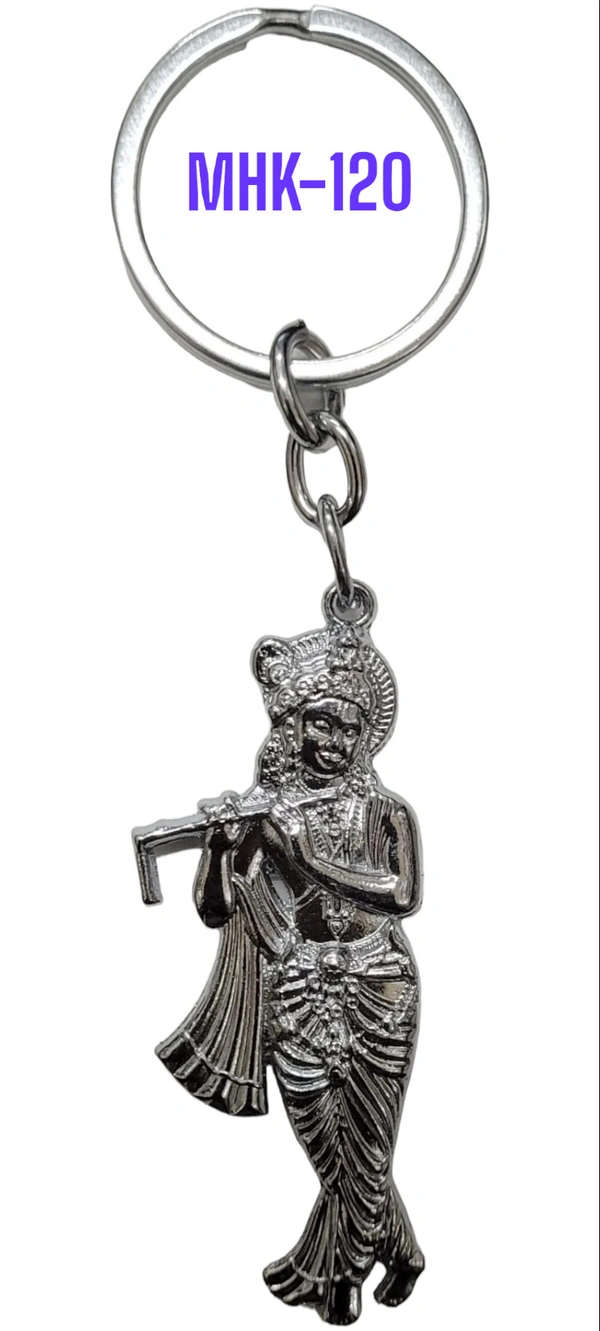 Keychain Metal Shri krishna (K120)