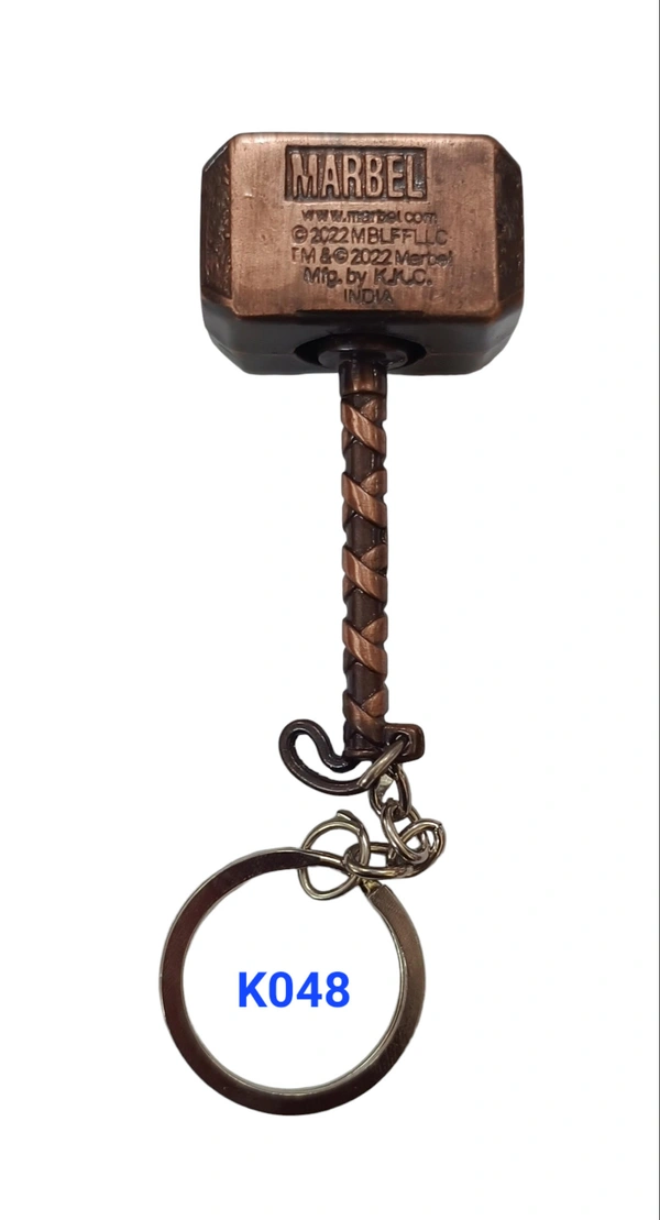 Metal keychain Thor Hammer Revolving (K048)