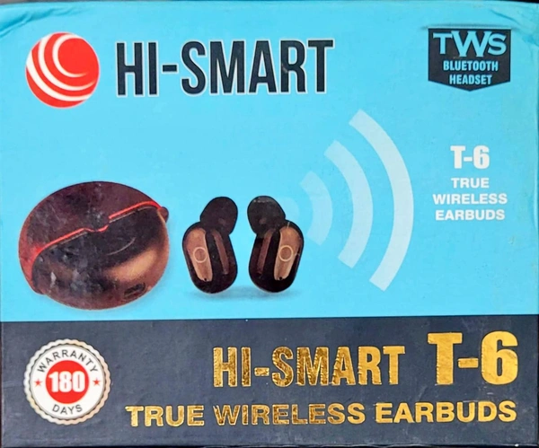 Hi-Smart Wireless Earbuds T6
