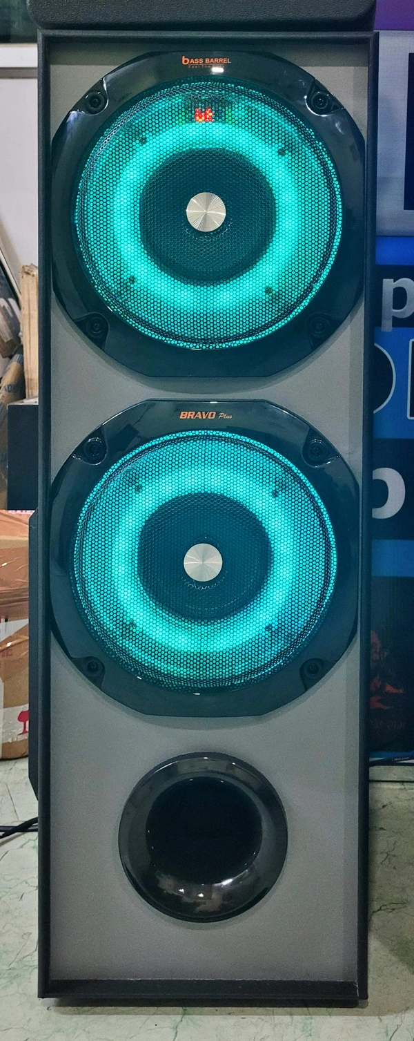 Bass Barrel Tower Speaker 