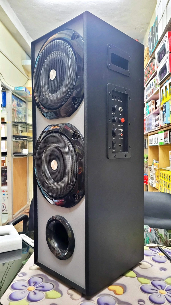 Bass Barrel Tower Speaker 