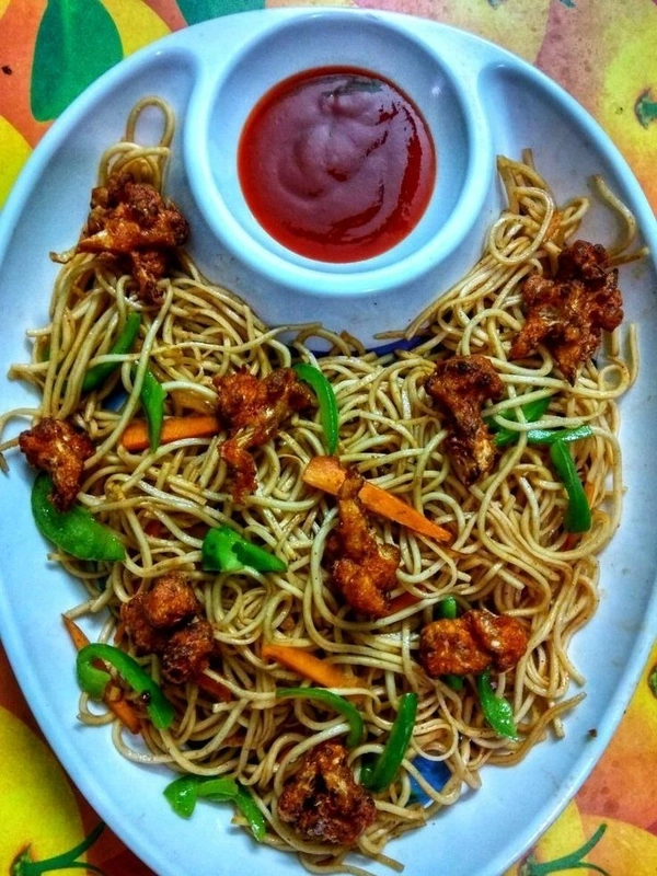 MH  Veg Noodles - Gobi Noodles