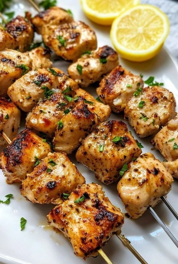 MH  Non-veg  - Garlic Chicken Kebab