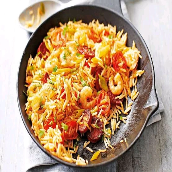 MH  Prawn Schezwan Fried Rice