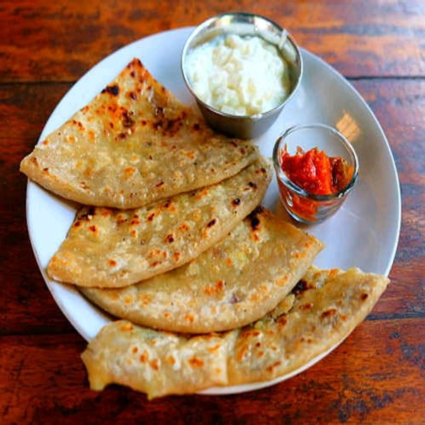 MH  Naan - Aloo Parotta