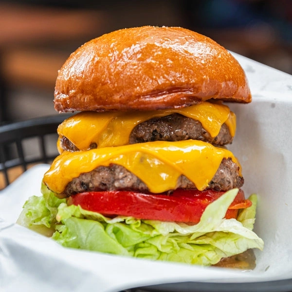 CH  Veg - Cheese Burger