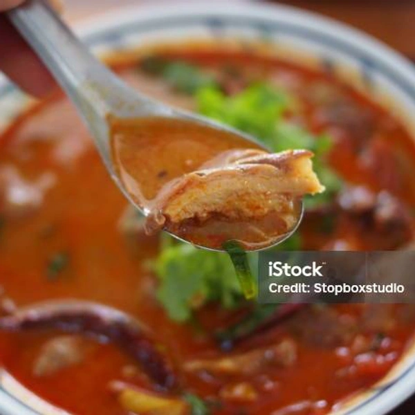 MH  Non Veg - Chicken Chettinadu Soup