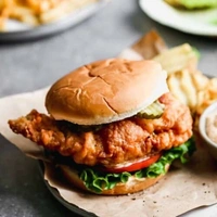 SIZZLLY  Tower Burger(Non-veg) - Patty& Crispy