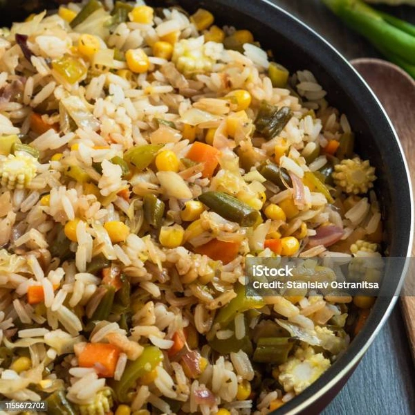 RH  Veg Rice - Corn Fried Rice