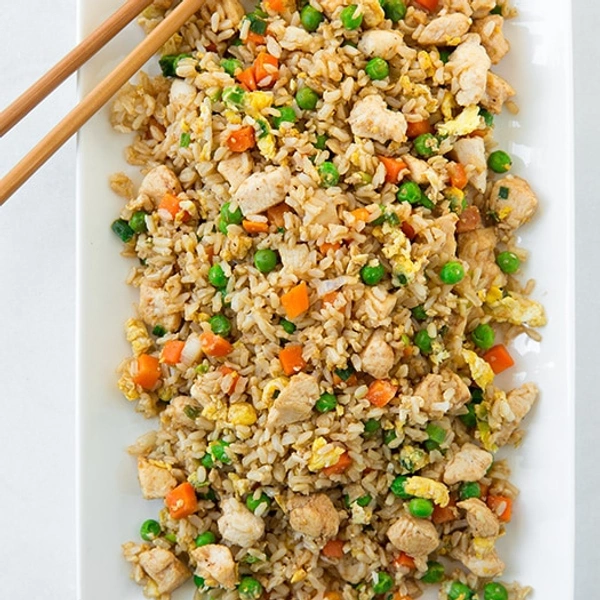 RH  Non Veg - Schezwan Egg Chicken Rice