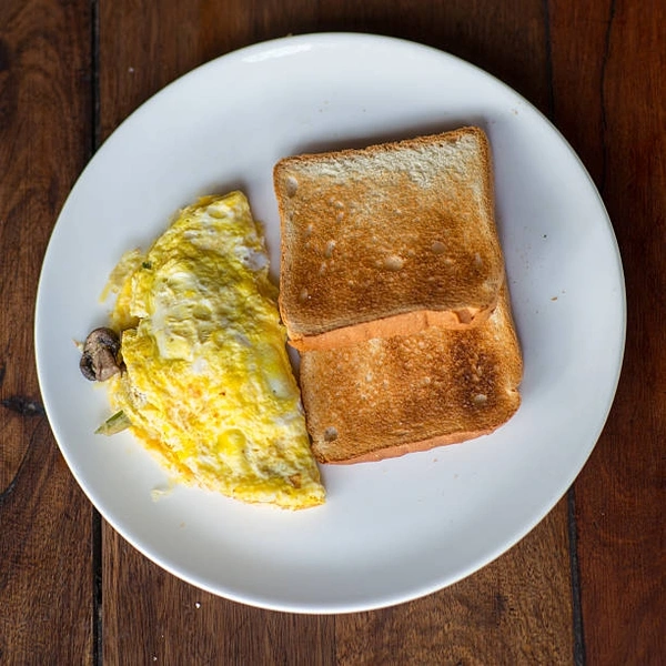 SC  Omlete - Bread