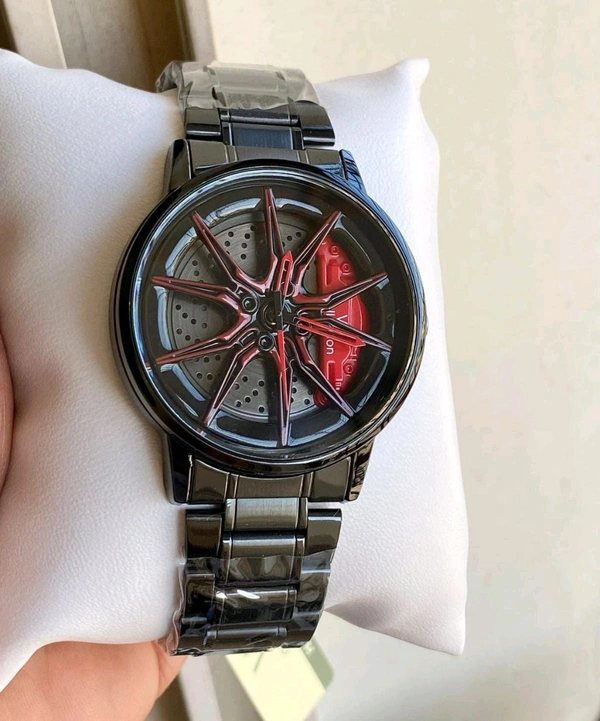 V9 Collection Gyro Watch  - Red