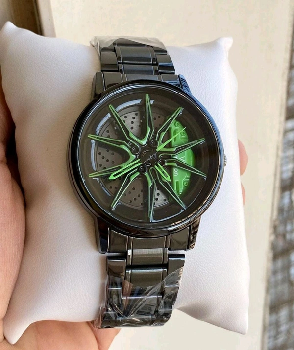 V9 Collection Gyro Watch  - Red